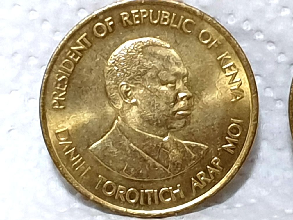Moeda queniana de 1991 - 10 cents