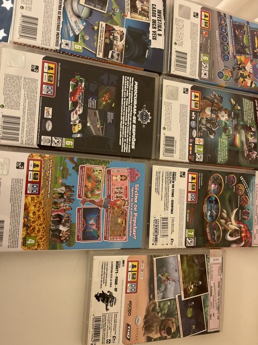 Conjunto de jogos de psp
