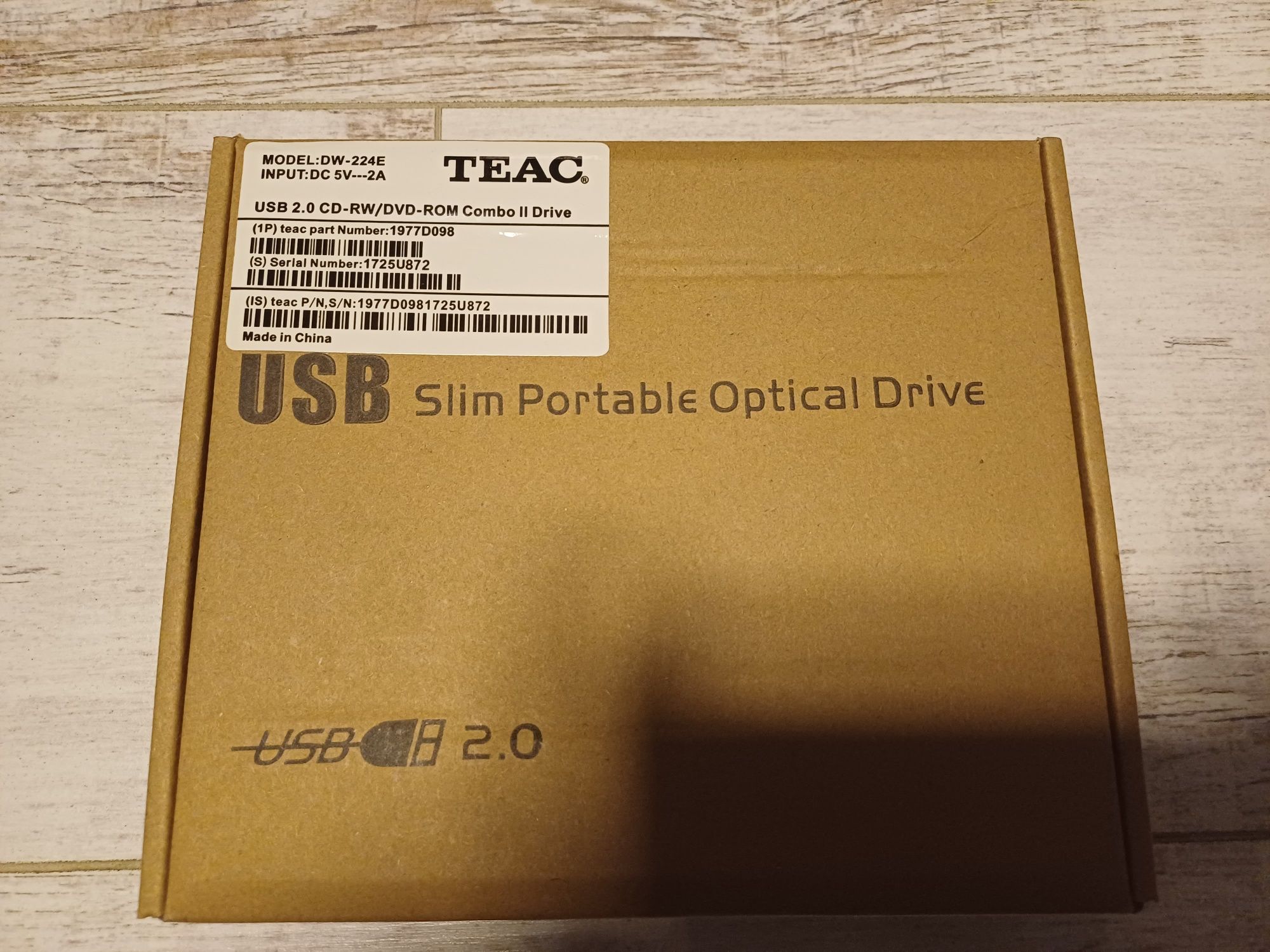 Дисковод внешний Teac DW-224E HIFI