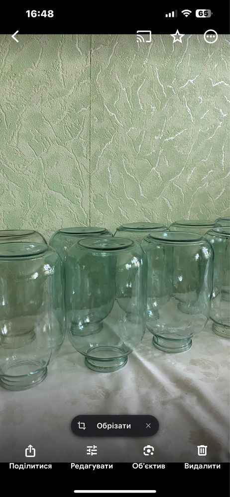 Продам банкі 3л.- 20гр. , 0,5л.-5гр. Б/у.