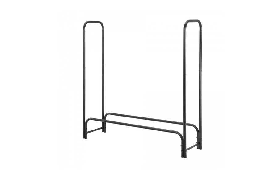 STOJAK Na Drewno Opałowe Do Kominka Duży SOLIDNY Metalowy 124x124 cm