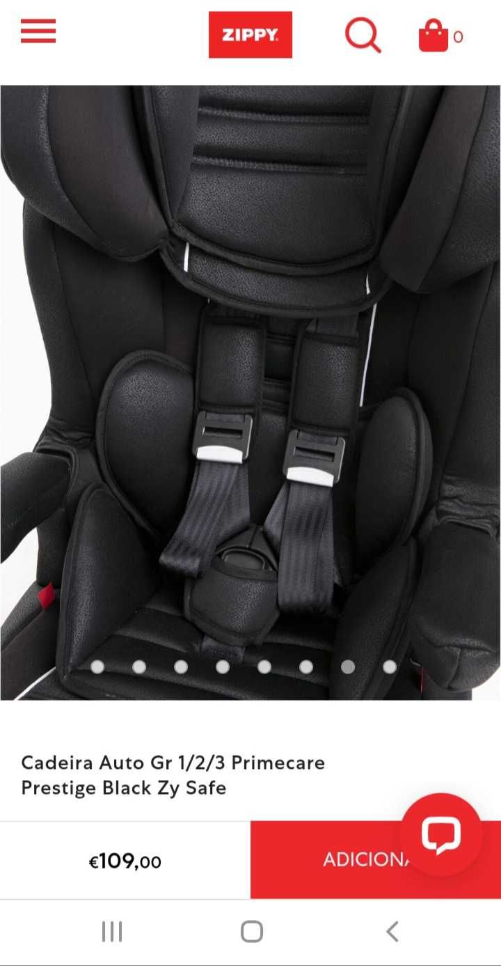 Cadeira de auto para bebe