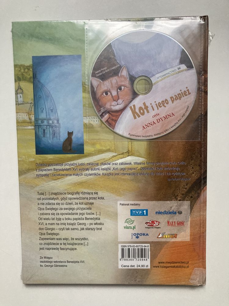 Kot i jego papież + płyta CD