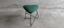 Taboret, Tapicerowany, PRL