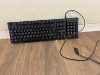 Teclado e rato gamer da blau punkt