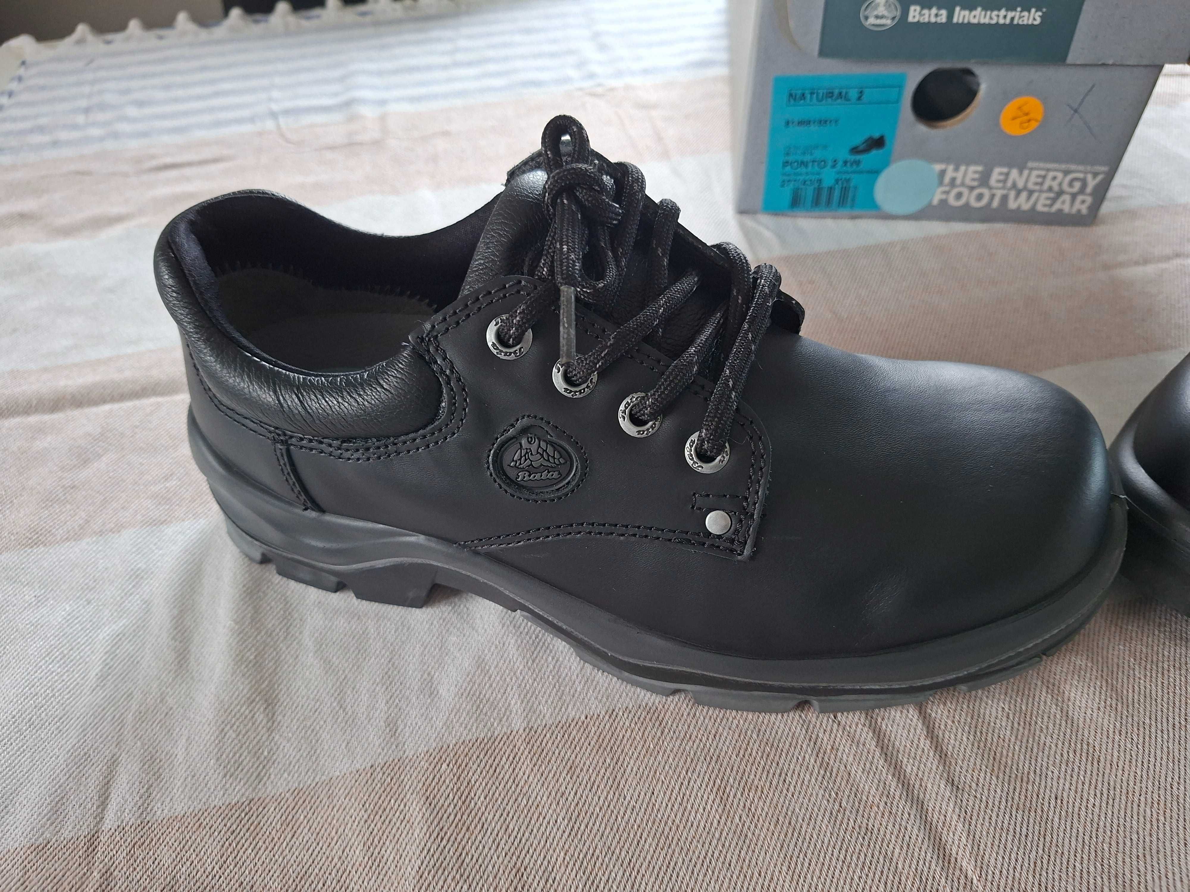 Buty robocze Bata Industrials Charge Ponnto 2 XW czarny 43