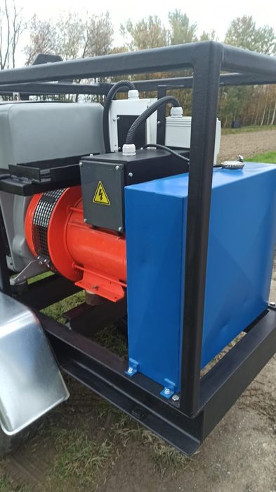 Agregat mobilny 16kva mocna konstrukcja