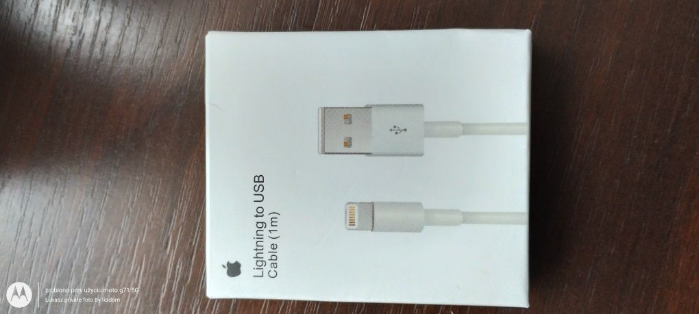Kabel USB iPhone 1m