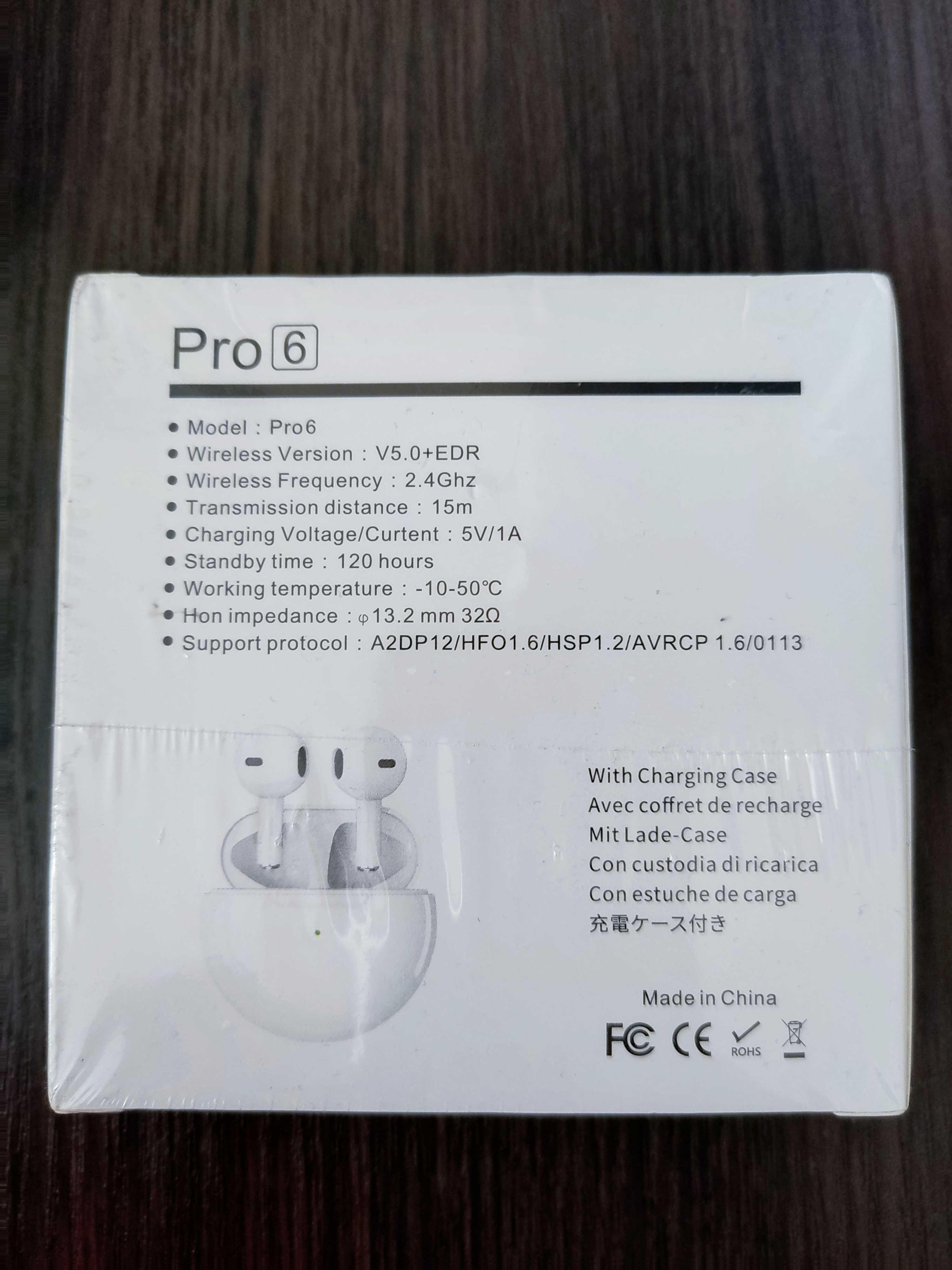 Навушники AIR PRO 6 TWS