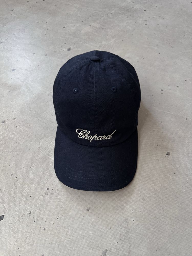 Chopard luxury navy cap original чоловіча кепка чопард