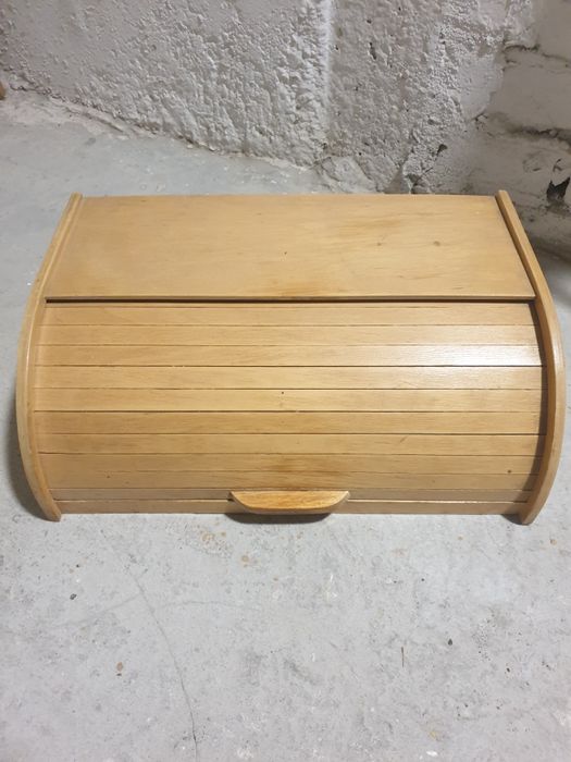 Chlebak drewniany duży