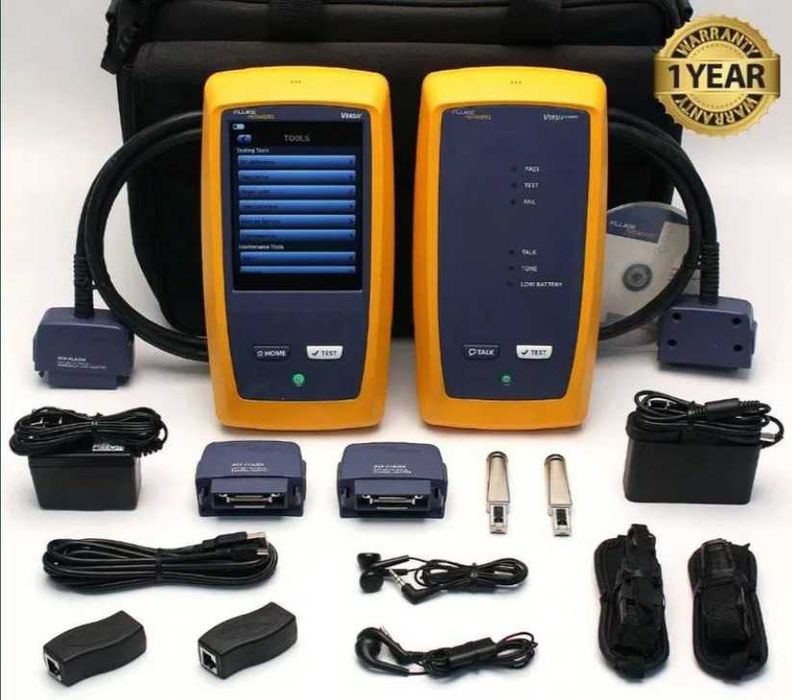 WYNAJEM miernik LAN FLUKE DSX-5000, pomiary sieci strukturalnej