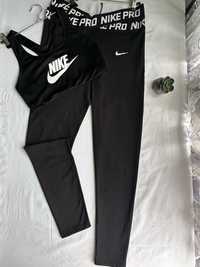 Nike pro топ лосины