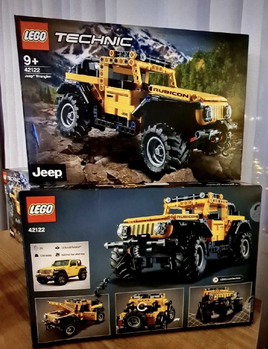 Lego Technic Jeep Nowy Zestaw 42122