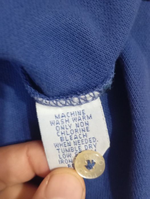 футболка синия поло