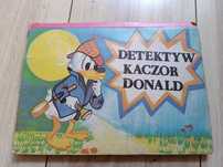 Książka trójwymiarowa Detektyw Kaczor Donald PRL