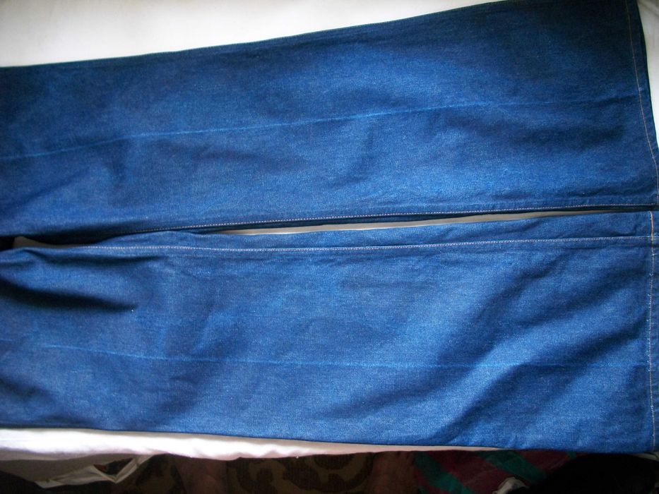 винтажные новые джинсы Wrangler Blue Bell расклешенные полут. 39 см