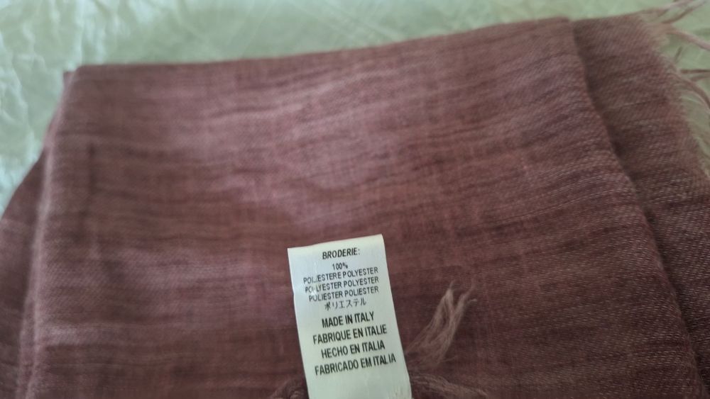 Longchamp - encharpe lã e seda