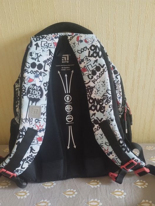 рюкзак для підлітків Kite Education teens Peanuts Snoopy