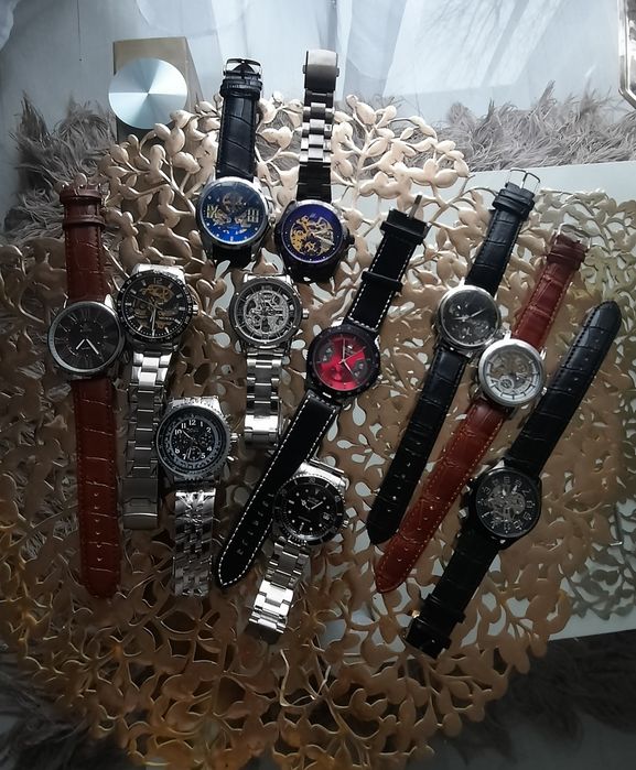 Nowe zegarki męskie analogowe , mechaniczne  ceny od 50 zł za szt