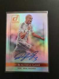 Panini Donruss 2015 The Beatiful Game Pepe Real Madrid Autografo