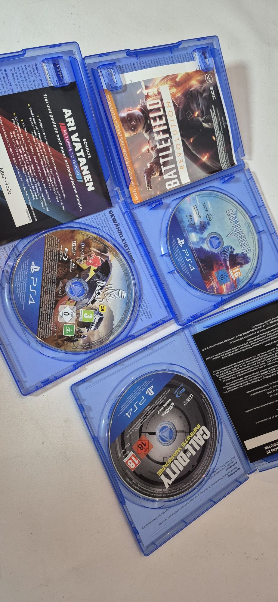 Gra na konsolę PS 4 Call of duty Battlefield Dakar 18