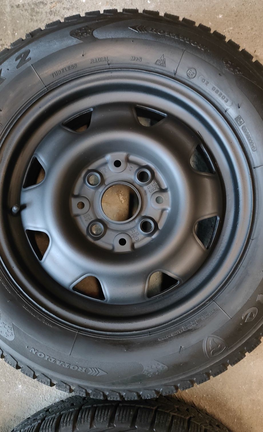 Felgi stalowe koła zimowe Audi 80 oryginał 14" 4x108 5,5J ET 45
