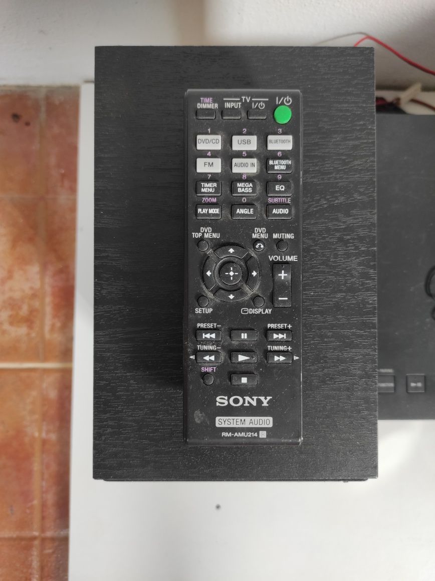 Aparelhagem Sony Home Áudio System CMT-SBT40D