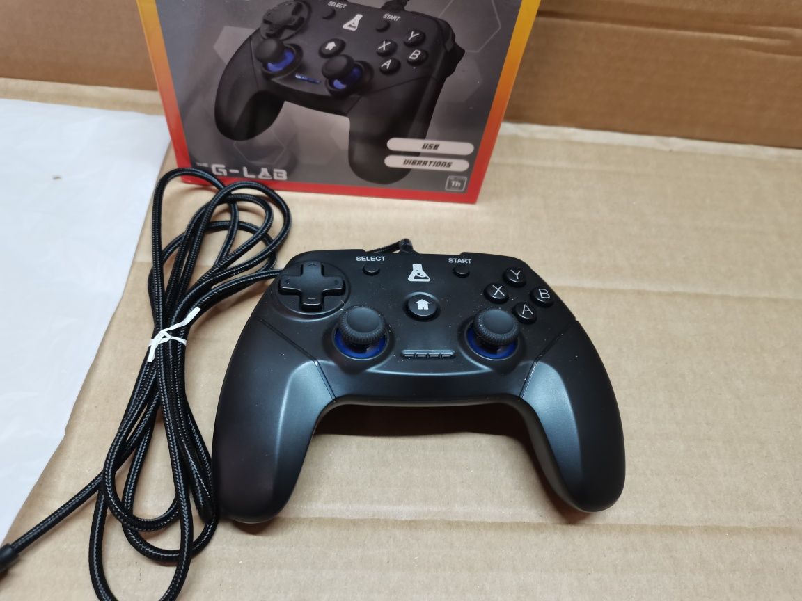 THE G-LAB K-Pad Thorium Przewodowy kontroler gier USB PC & PS3 2szt.