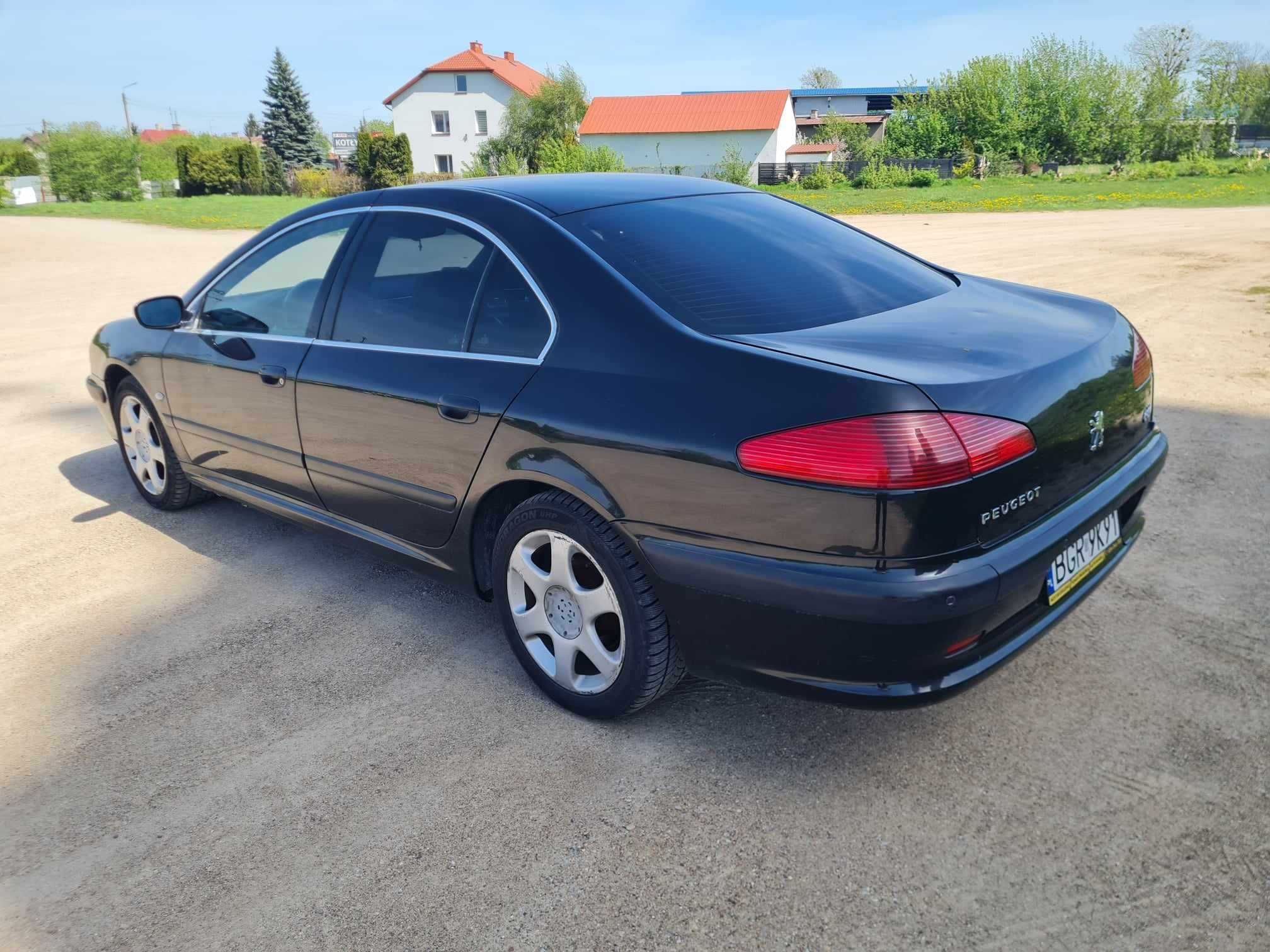 PEUGEOT 607 sprawny z opłatami 2001r