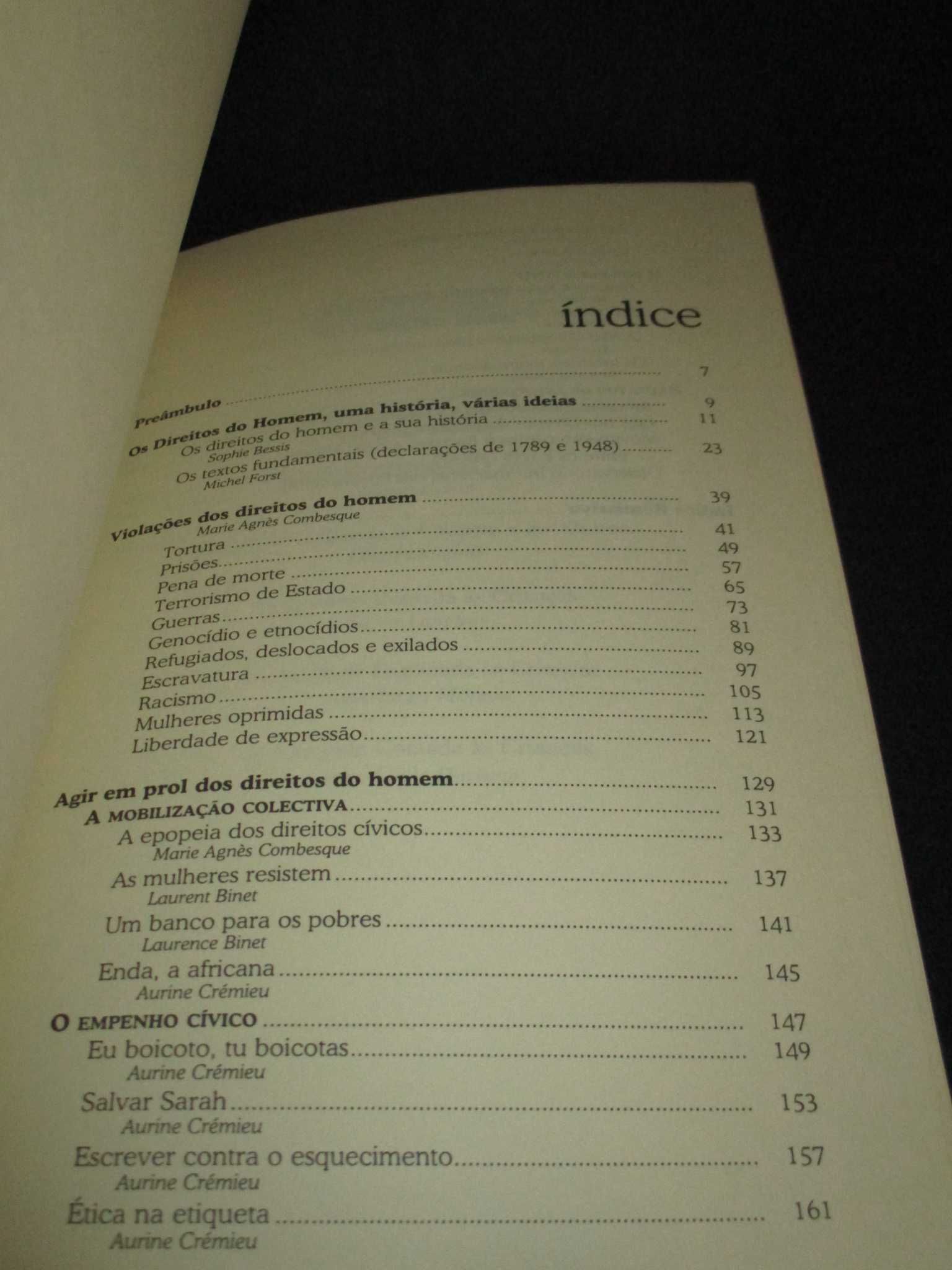 Livro Introdução aos Direitos do Homem Marie Agnès Combesque