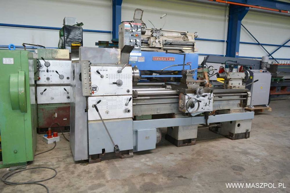 Tokarka TUR 50 S x 1500 - fi - 90 mm - SZLIF ŁOŻA - SUPER STAN - FILM