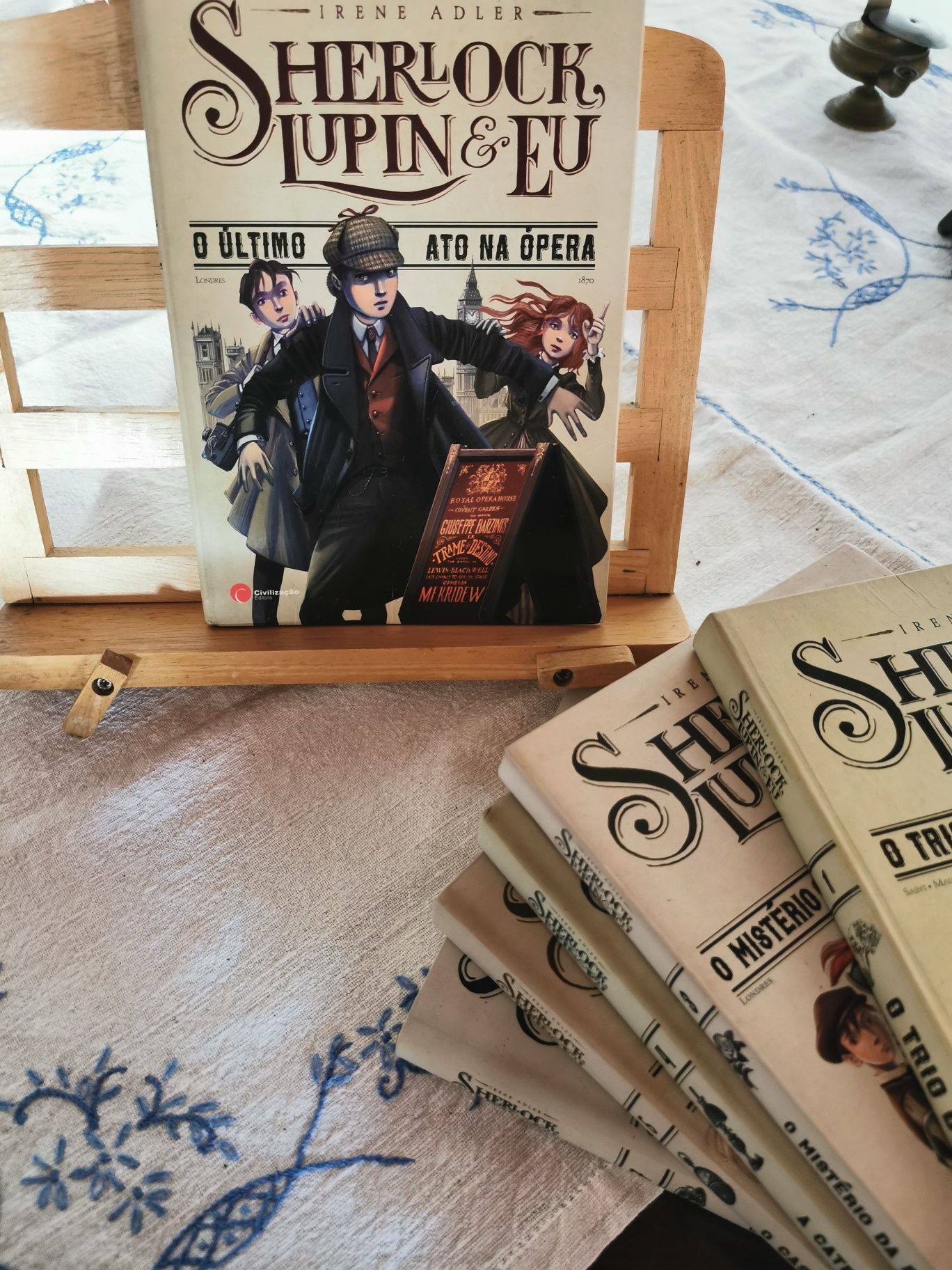 Sherlock, Lupin & eu - livro juvenil