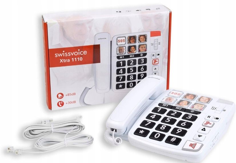 telefon przewodowy swissvoice xtra 1110