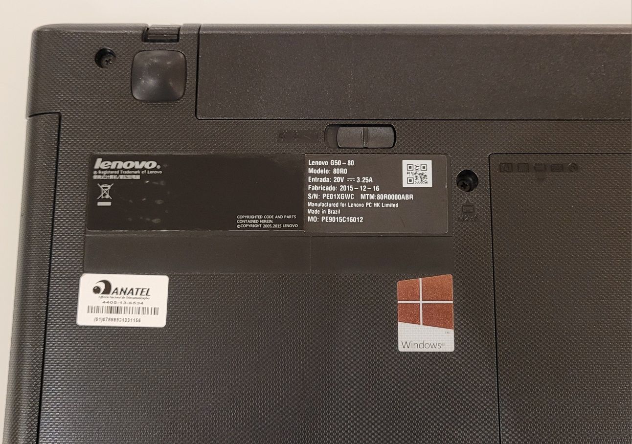 Notebook Lenovo i5 com 8GB RAM e Placa Grafica AMD Radeon, SSD + HD