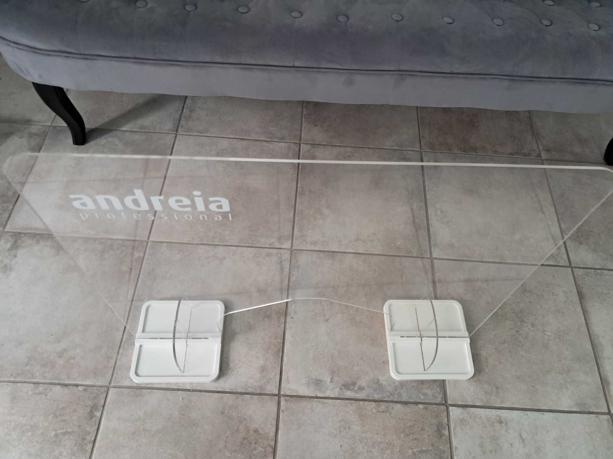 Acrílico de protecção e expositor vernizes Andreia