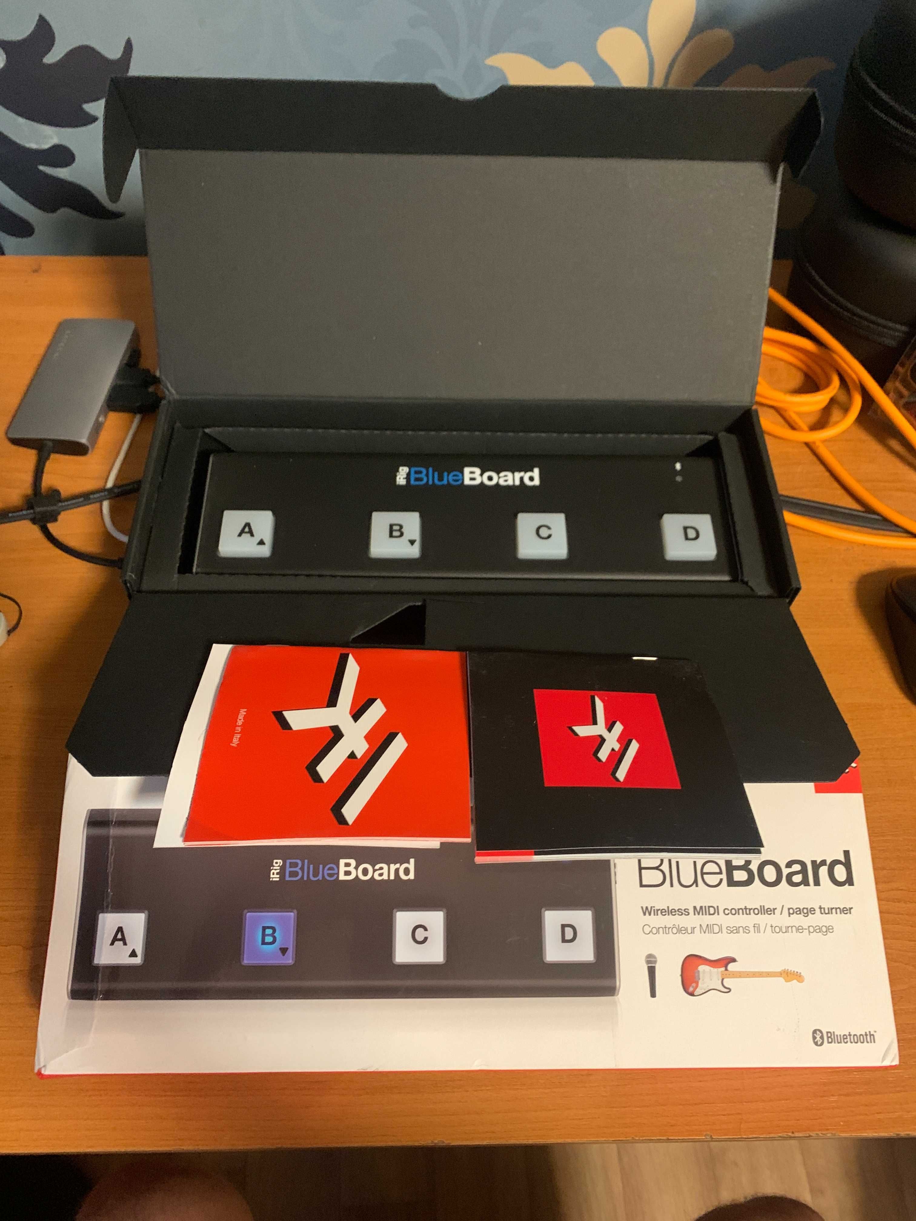 Midi-Контролер IK MULTIMEDIA IRig BlueBoard (педалборд, процесор)