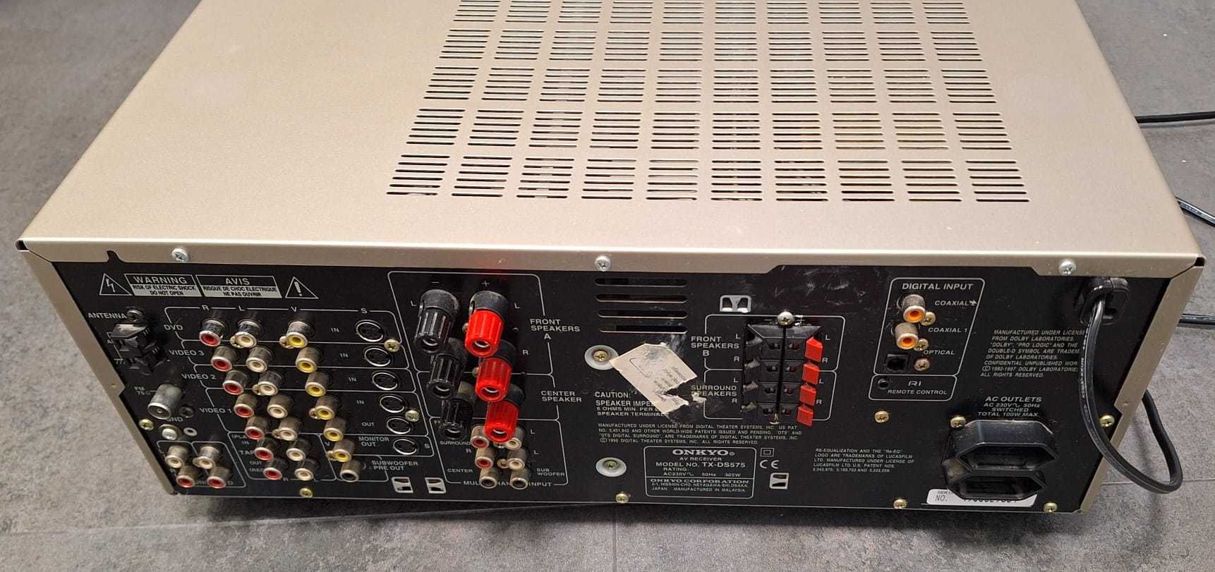 Amplituner ONKYO TX-DS575 Silver