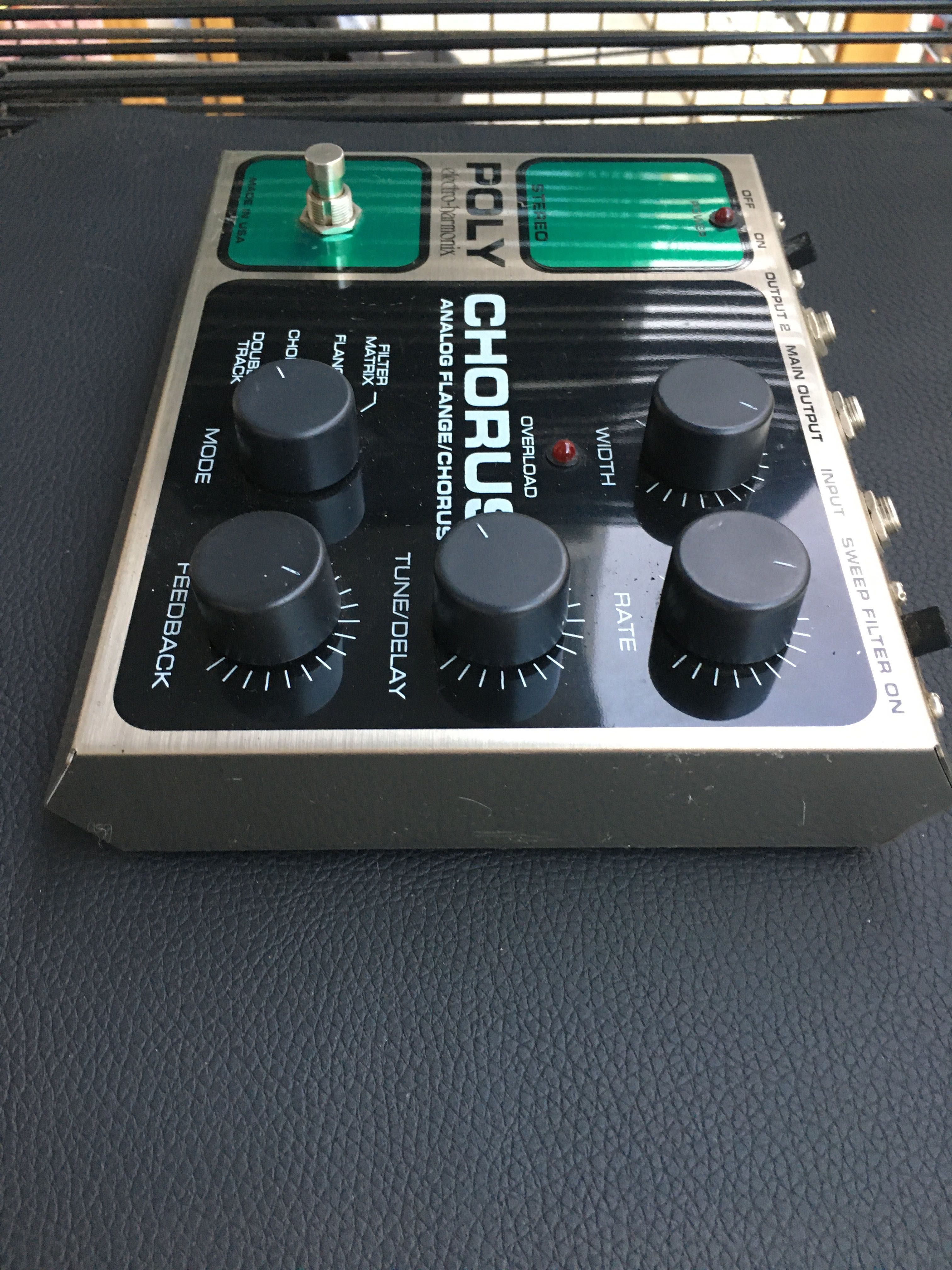 Electro-Harmonix Stereo Poly Chorus - Analog Delay/Chorus - Reissue