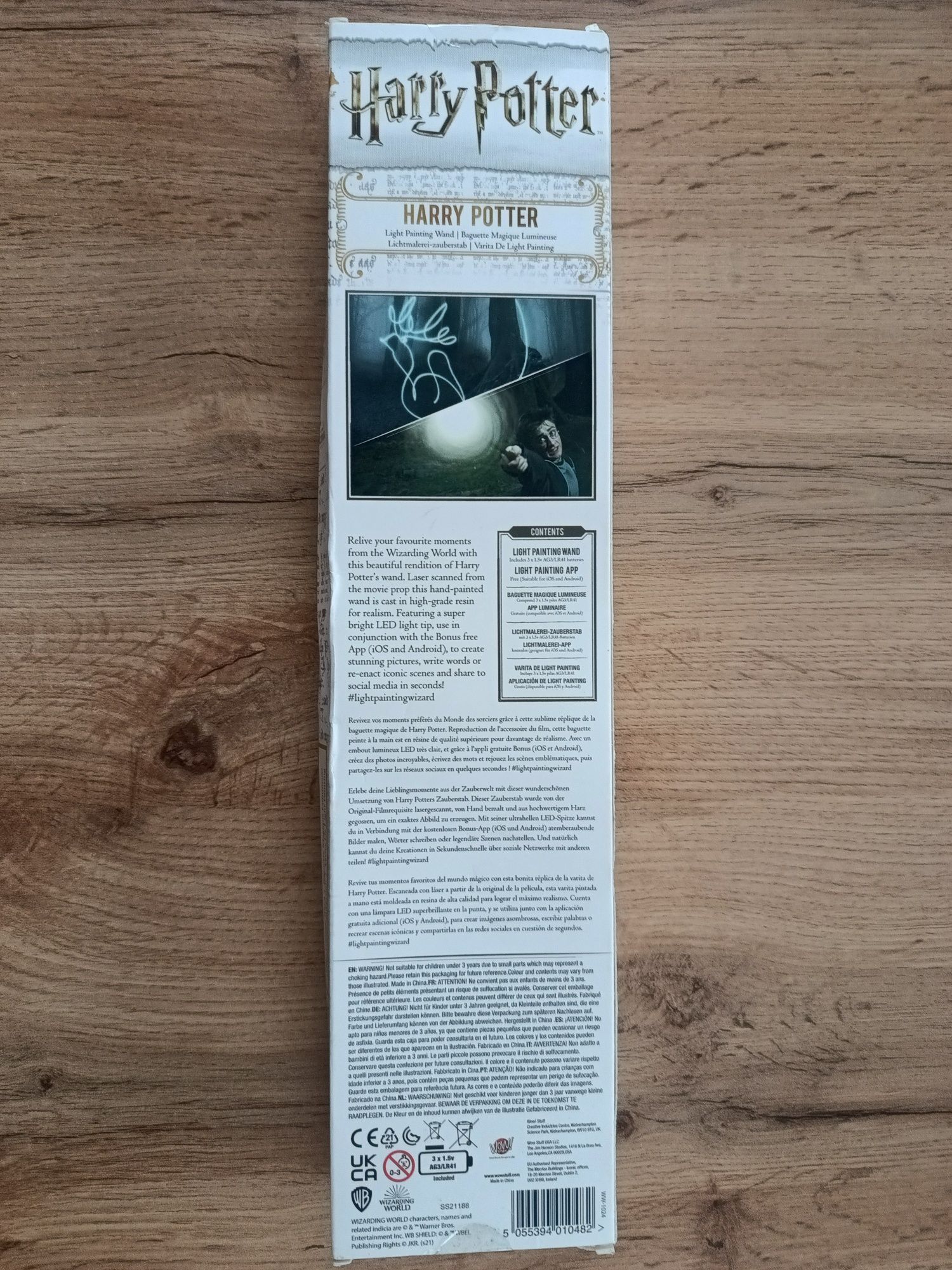 Harry Potter różczka do malowania światłem dł. 35cm