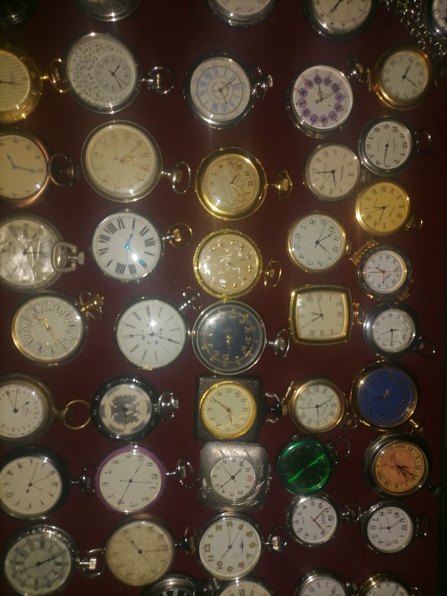 Coleção 100 Relogio de bolso novos