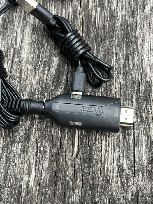 Конвертер HDMI в Scart 1080P, 1м. Адаптер, перехідник