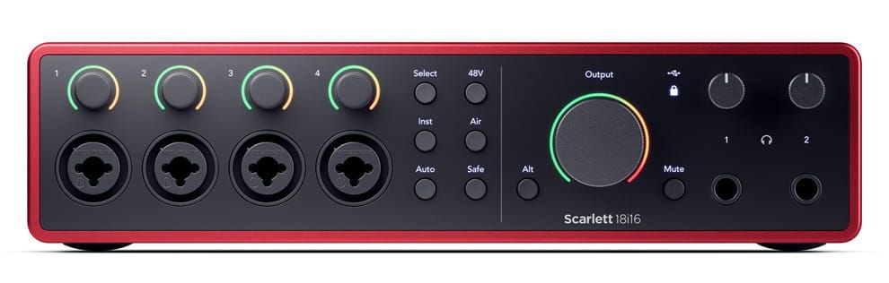 Focusrite Scarlett 18i16 4th Gen – interfejs audio USB