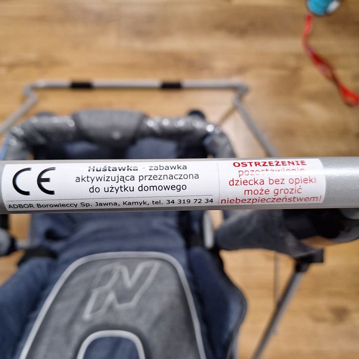 Huśtawka domowa N1 ADBOR dla niemowlaka i małego dziecka