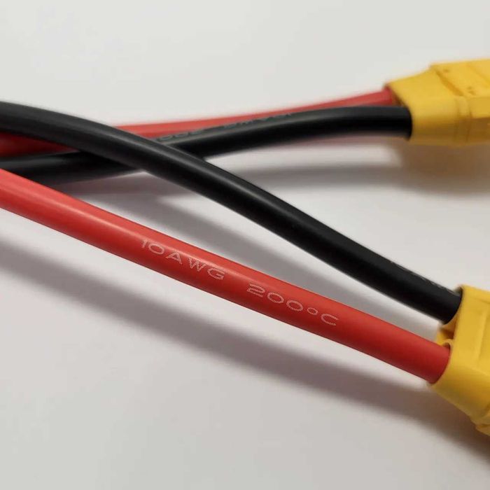 Мощный переходник XT90-S Female to два XT90 Male 25см