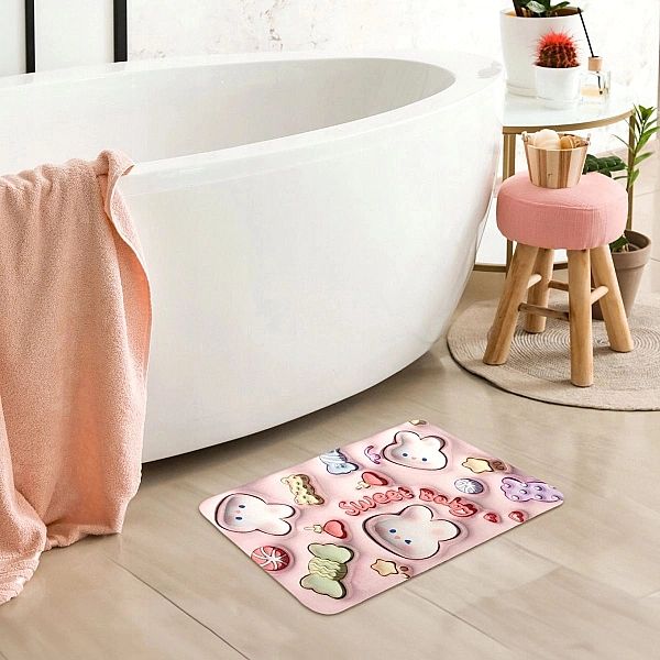 Mata Łazienkowa 3D Antypoślizgowa Chłonna Magic Dywanik Dziecięcy