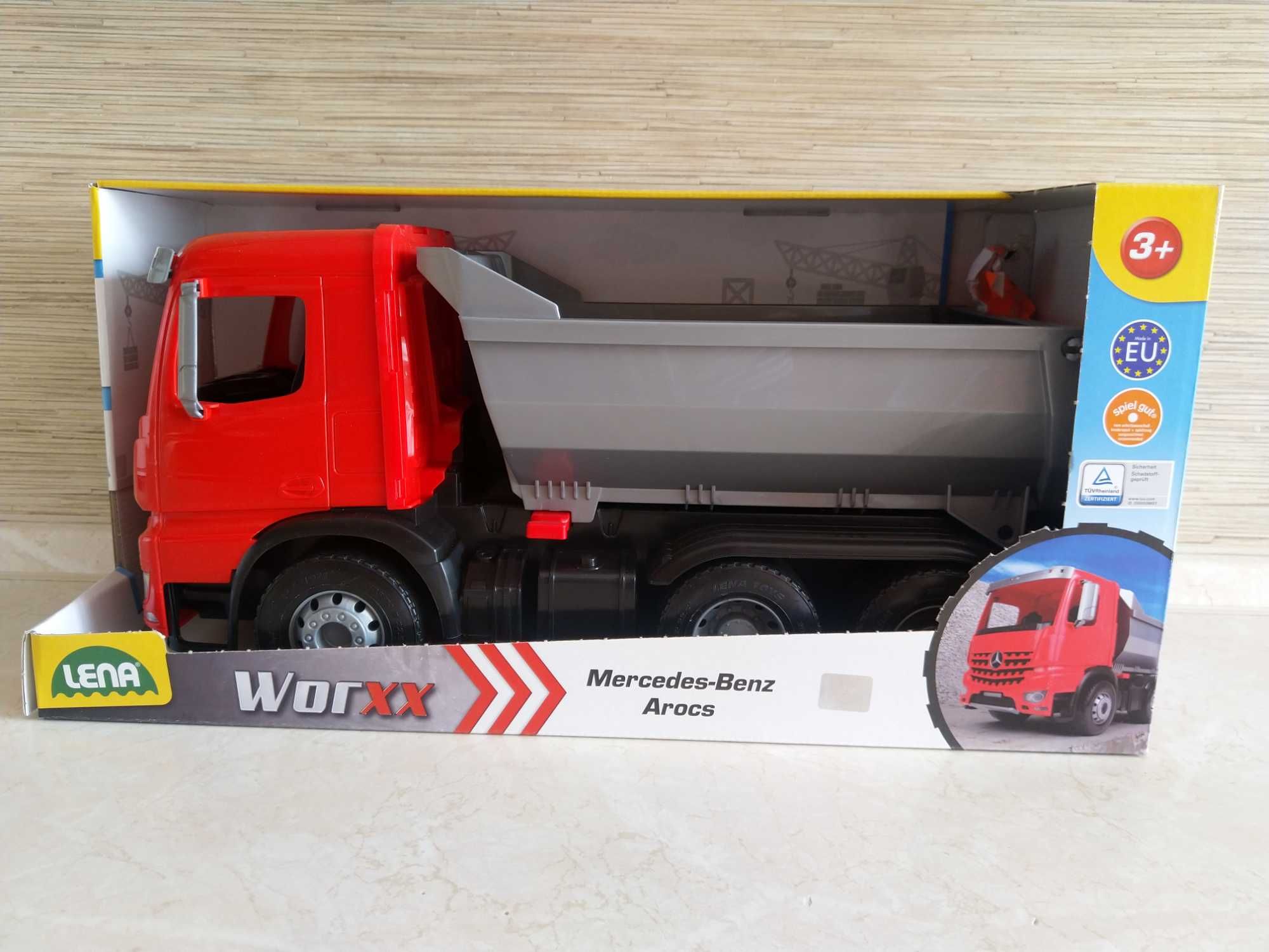 HIT Pojazd LENA wywrotka Gigant Mercedes - Benz Arocs KURIER