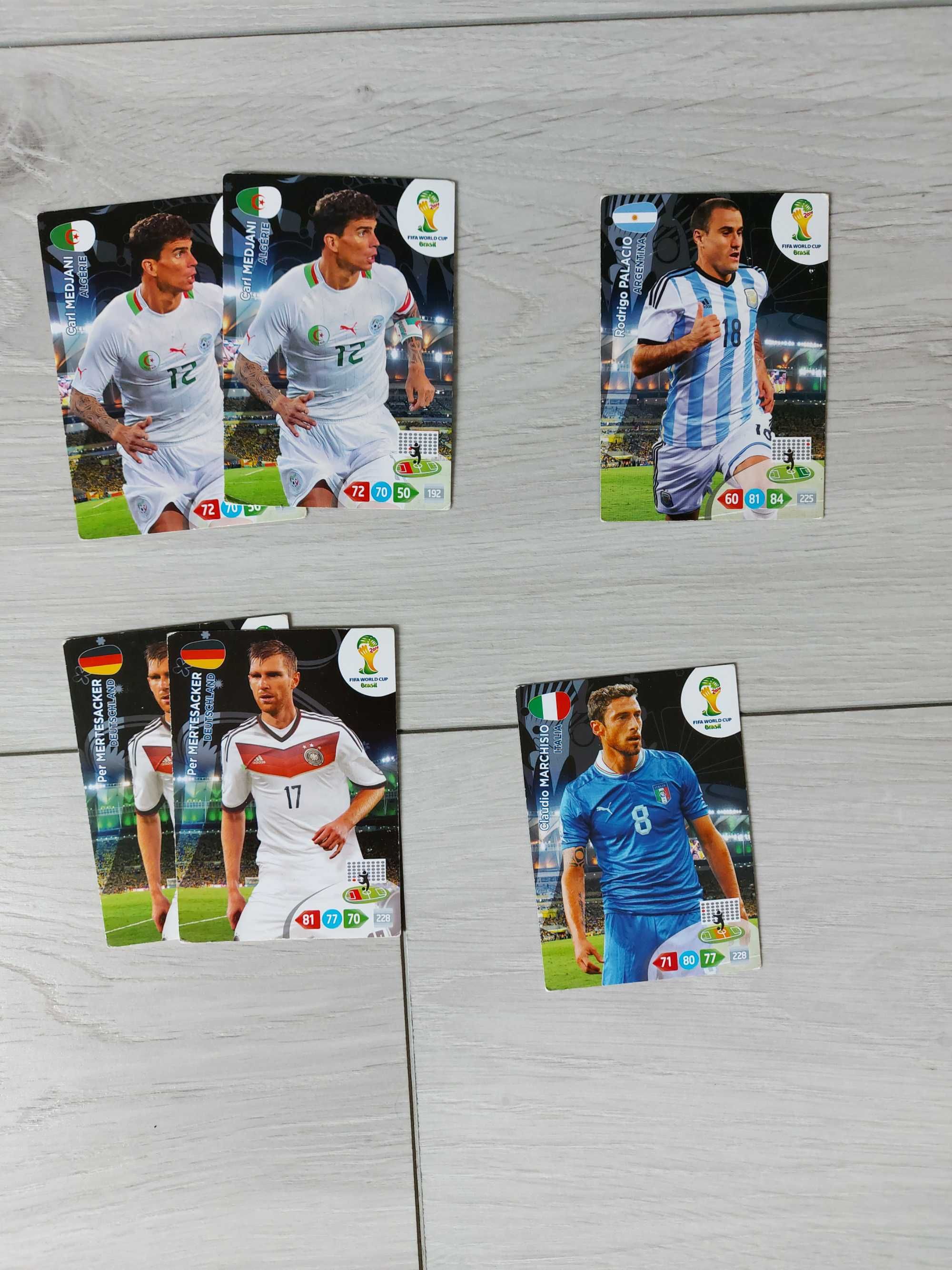 Karty piłkarskie panini 2014 FIFA WORLD CUP BRAZIL