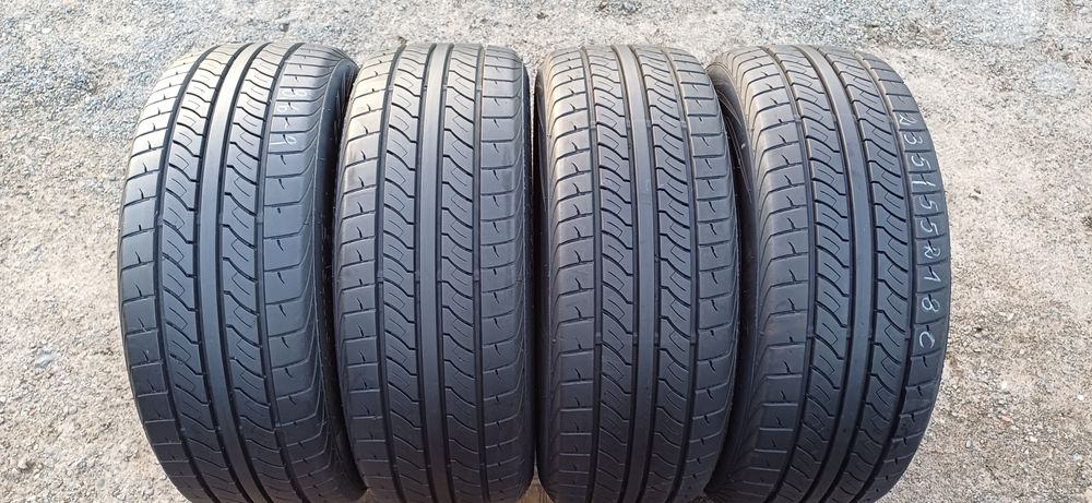 235/55R18C 117/115R 10PR NANKANG , komplet opon letnich wzmacnianych.