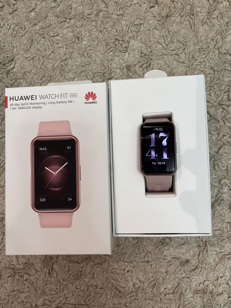 Смарт-годинник HUAWEI Watch Fit Sakura Pink